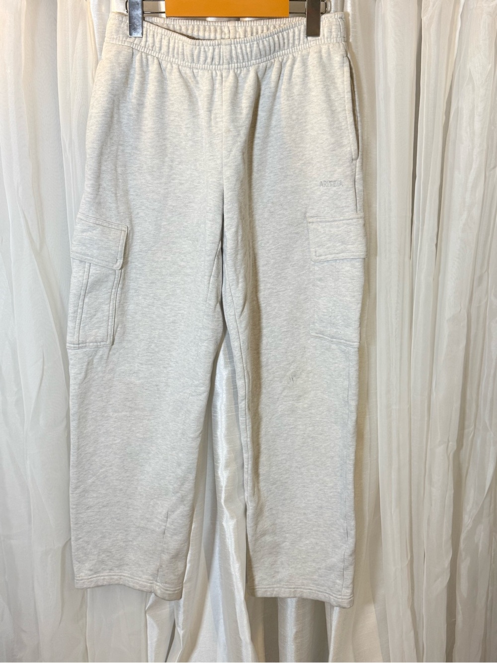 Aritzia Light Gray Cargo Sweatpants - Men's